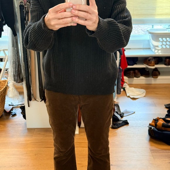 Classic grey Cardigan Sweater - Picture 2 of 4